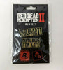 Rockstar Games Red Dead Redemption II 2 Metal Pin Set 4 pc Outlaws FP20