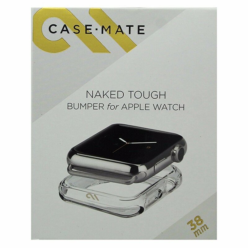 Case-Mate Naked Tough Bumper for 38mm Apple Watch Series 3, 2 and 1 - Clear