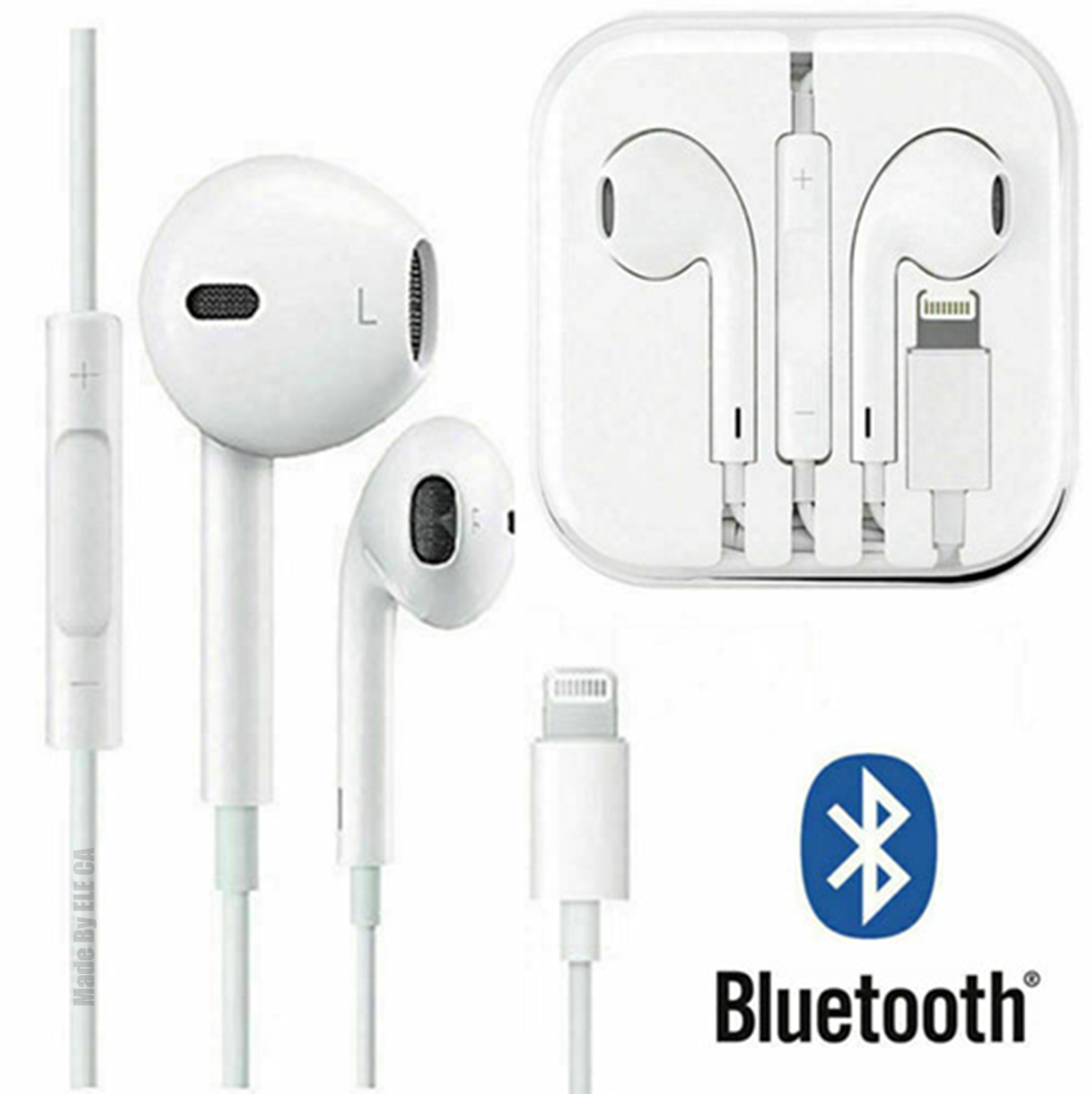 iPhone 7 8 Plus X XS MAX XR 11 Pro Wired Headphones Headset Earbuds