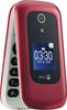Doro 7050 - DFC-0180 - Burgundy/White (Consumer Cellular) Unlocked Flip Phone RB