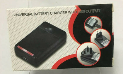 Universal Battery Charger with USB OUTPUT For Samsung Galaxy S i9000