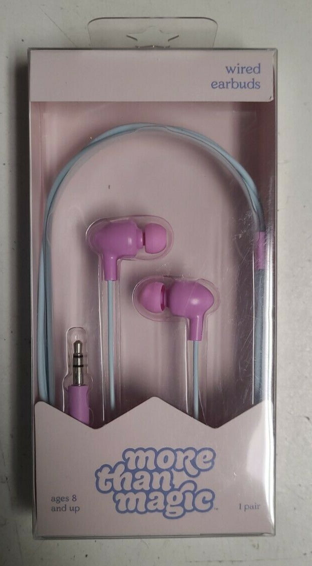 Wired Volume Limited Headphones - More Than Magic blue/pink