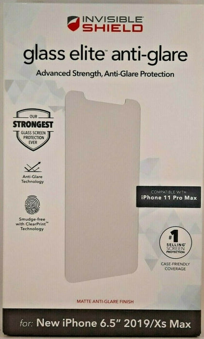 ZAGG Apple iPhone 11 Pro Max InvisibleShield Glass Elite Anti-Glare Screen Protector