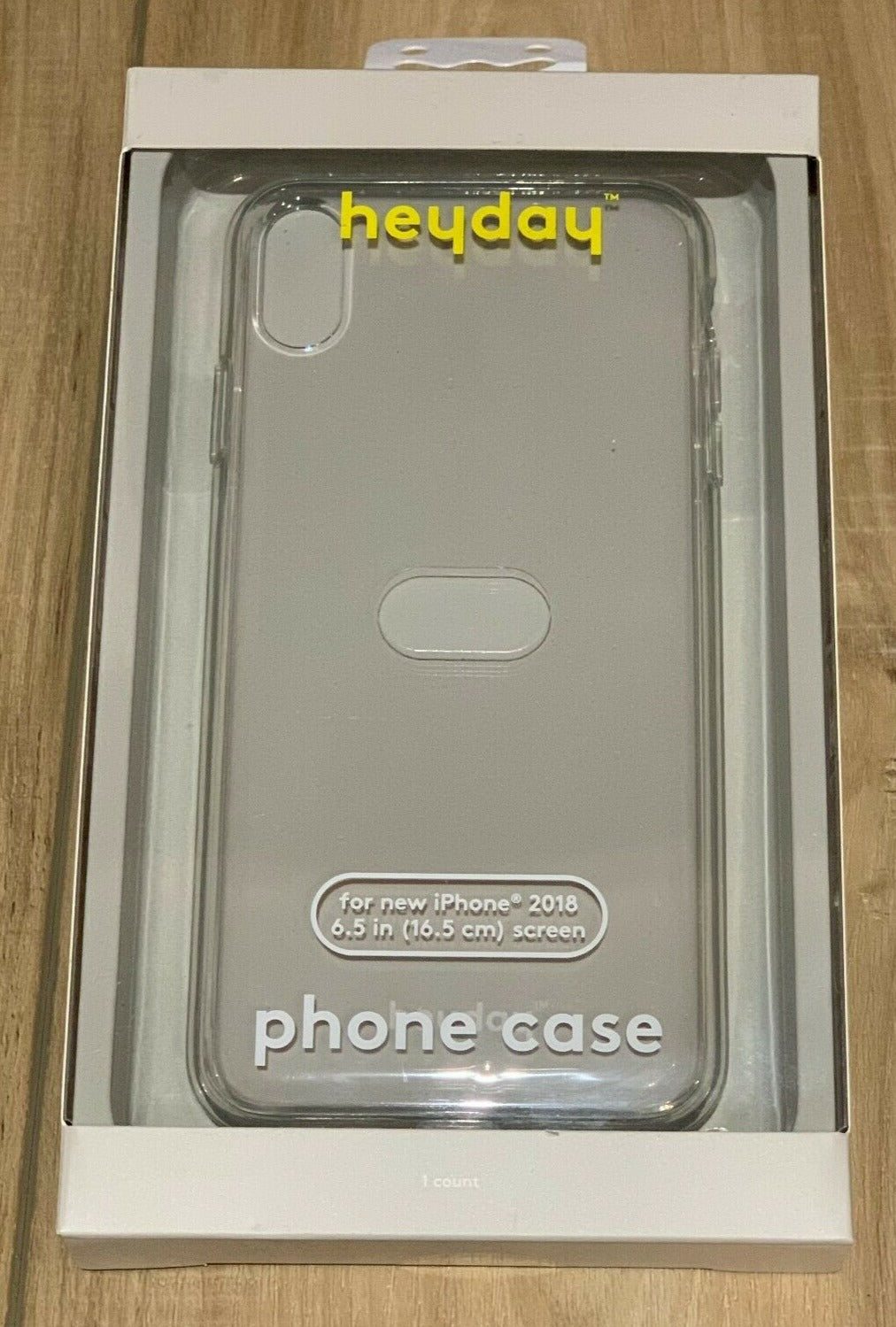Heyday Apple iPhone Case (Xs Max)- Clear Case