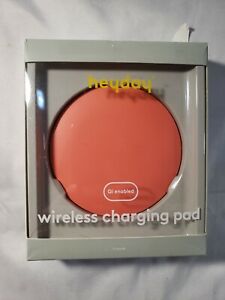 Heyday Qi 5W Wireless Charging Pad - Vibrant Coral 