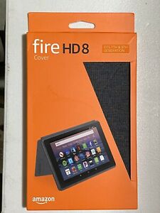 Amazon Fire HD 8 Tablet Case (7th Generation, 2017 Release) - Charcoal Black 