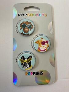 PopSockets PopMini Cell Phone Grip & Stand - Posh Pups