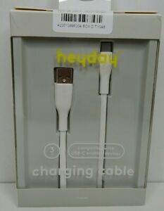 Heyday 3' Lightning to USB-A Cable - Ivory White 