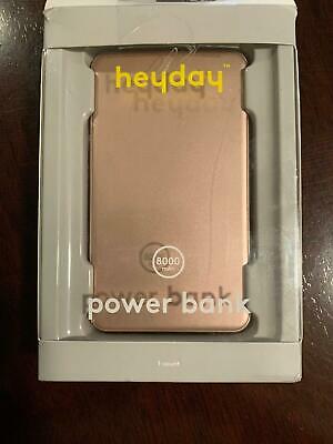 heyday™ 8,000mAh Slim Power Bank - Gold