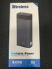 Just Wireless 4,000mAh Portable Power Bank - Slate