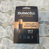 Duracell Optimum AA Batteries - 8 Pack Alkaline Battery with Resealable Tray 