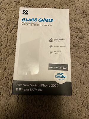 iFrogz Apple iPhone SE (2nd gen)/6/7/8 Glass Shield Screen Protector 