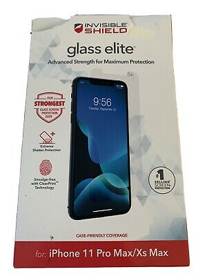 ZAGG Apple iPhone 11 Pro Max/XS Max InvisibleShield Glass Elite Screen Protector 