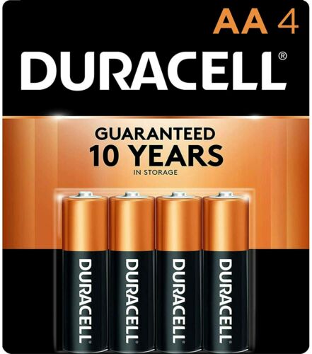 Duracell 41501 MN1500B4 AA Battery (4 Batteries)