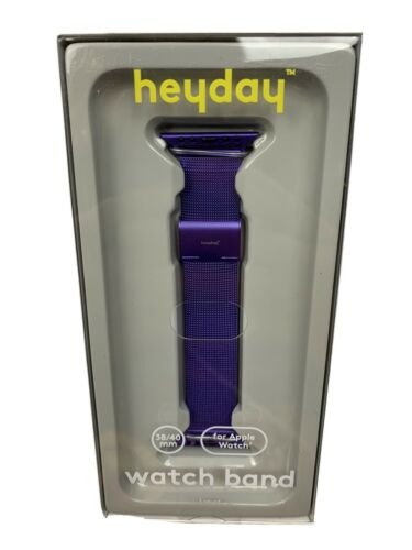 Heyday Apple Watch Violet Mesh Band Stainless Steel for Apple Watch 38 & 40 mm