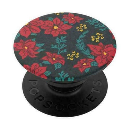 PopSockets PopGrip Cell Phone Grip & Stand - Poinsettia Full