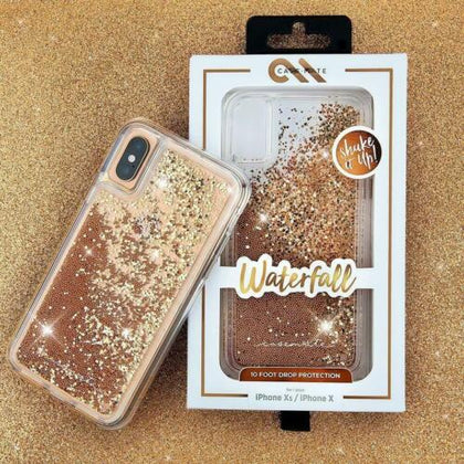 Case-Mate Apple iPhone XR Waterfall Case - Gold