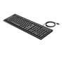 HP 100 (2UN30AA) Wired Keyboard - Black