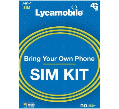Lycamobile Lyca Mobile USA SIM