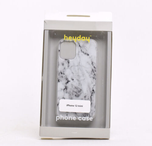 Heyday Apple iPhone 12 Mini Case - White Marble