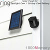 Ring Solar Panel Charger for Spotlight Cam Battery 2W Weather Resistant Black