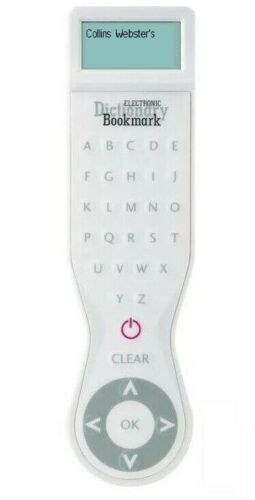 Electronic Dictionary Bookmark - U.S. Edition - White