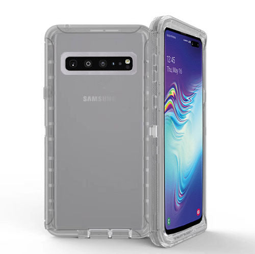 Galaxy S10 5G Transparent Defender Case - GREY