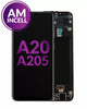 Galaxy A20 (A205/2019) LCD Assembly w/Frame (BLACK)