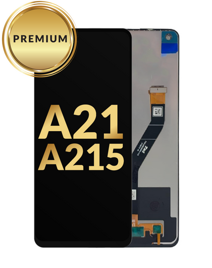 Galaxy A21 (A215 / 2020) LCD Assembly (BLACK) (Premium/Refurbished)