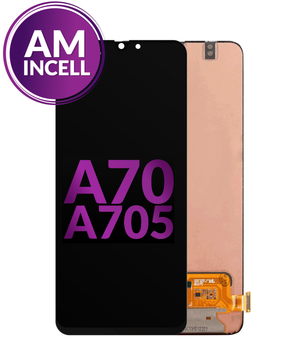 Galaxy A70 (A705/2019) LCD Assembly (BLACK) (Aftermarket INCELL)