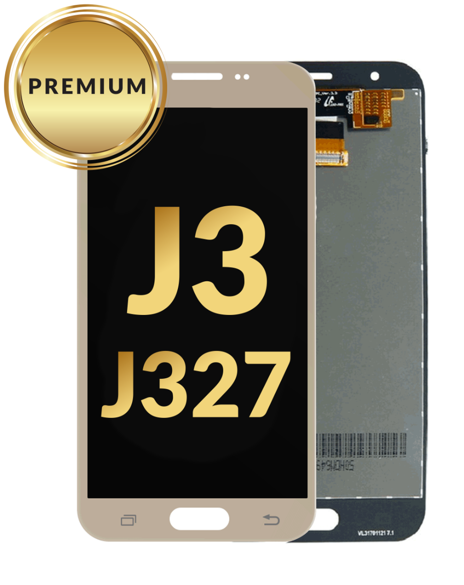 Galaxy J3 (J327/2017) LCD Assembly (GOLD) (Premium/Refurbished)