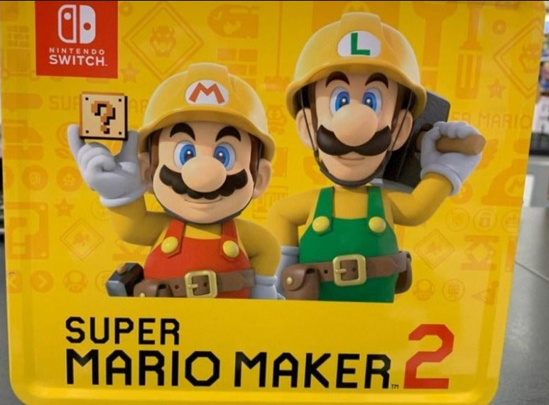 Super Mario Maker 2 Tin Lunch Box 